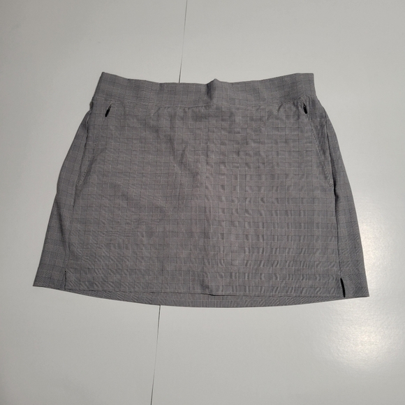 Athleta Plaid Soho Skort size 16. - Picture 6 of 13